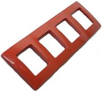 Legrand Bticino/4-Piastra elemento: Rosso