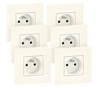 Legrand - Bticino Altège - Prese di corrente Fb - 2P + T - Terminali Auto - Neve - Confezione da 6 - Btal62Dl