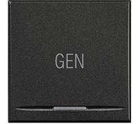 Legrand Bticino/-Ax tasto mh 2mod gene "antracite"