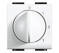 Selettore rotativo 0-1-2-3 Bianco Living Light bticino N4016