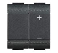 DIMMER A PULSANTE RESISTIVO INDUTTIVO BTICINO LIVING INTERNATIONAL L4408N ANT...