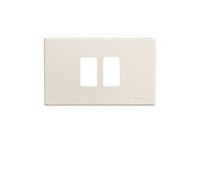 Legrand Bticino/MG della placca di 2 m Cento in resina