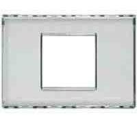 Legrand Bticino/-Placca da 2 moduli kristal cent