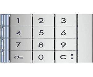 Legrand/bticino - Tutto davanti mód tastiera in metallo