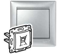 Legrand Bticino/-Valena alumin presa 1xrj45 ISDN