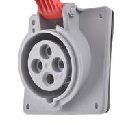 Legrand CEE - Presa di corrente, 16 A, Colore: rosso, 1