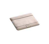 Legrand Colonna e Postazione di Lavoro 054021 - Mosaic Pop-Up 4 M Inox