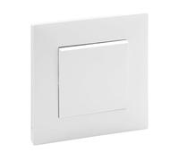 LEGRAND Confezione da 5 interruttori o interruttori monoblocco 10AX per installazione a incasso, gamma Niloé Step, colore bianco, 398300B