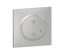 Legrand Controllo Generale Partenza/Arrivo per Controllo Associato di Luce, Persiane Rotelle, Prese Collegate - Installazione Connessa Dooxie with Netatmo Completo - Finitura Alluminio - 199256