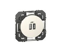 Legrand Caricabatterie DOOXIE LEG95228 2 USB A+C 3A 15W componibile Bianco