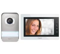 LEGRAND, EASYKIT Essential 367910 - Kit videocitofono a 2 fili, monitor a colori da 7" e fotocamera grandangolare, 1/2 famiglia, espandibile, IP54-IK07, colore: Bianco