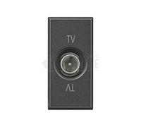 BTICINO AXOLUTE SCURO PRESA TV PASSANTE DIREZIONALE HS4202P