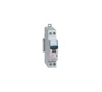 Legrand - Interruttore automatico magnetotermico 2 A C2, 1 polo + neutro, fissaggio con viti