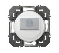 LEGRAND | Interruttore Automatico Universale Componibile Senza Neutro 100W Led Dooxie Bianco, Rilevatore Di Movimento Infrarossi Passivo, Possibile Controllo Remoto, Sensibilità E Luminosità
