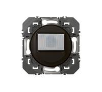 LEGRAND | Interruttore Automatico Universale Componibile Senza Neutro 100W Led Dooxie Nero, Rilevamento Di Movimento Infrarossi, Possibile Controllo Remoto, Sensibilità E Luminosità Regolabili