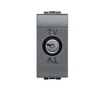 Legrand L4202DC - Presa singola per TV, 1 m