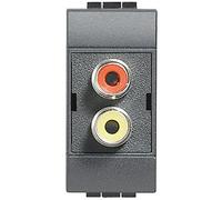 Modulo Doppio RCA Living bticino L4269R