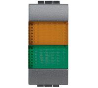 Legrand l4372av doppio leuc htsig. Arancione/Verde