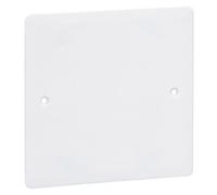 Legrand LE02893AA - Piastra di copertura per scatola Batibox 85 x 85 mm, diametro 85 mm