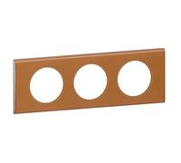 Legrand, LEG 69.423 Céliane 2 piastra con 3 posizioni Caramel Pelle, B00Y8GOK7Q