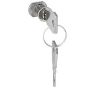 Legrand LEG401851, Serratura con chiave N. 850, Porta XL 125, Argento (silber)