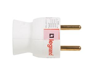 Legrand LEG50101 - Spina maschio 2P + T 16 A monoblocco