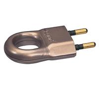 Legrand LEG50164 - Spina maschio senza cavo con anello 6 A, colore: Bronzo