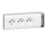 Legrand LEG50609 - Ciabatta multipresa 3 x 2P + T fissabile senza cavo