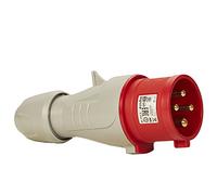 Legrand LEG555238 Maschio / 415 P17 Cellulare 400V 32A 3P T, IP44 Industriale, Cantiere Dritto