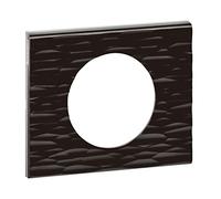 Legrand, LEG69021, Legrand 69021 Céliane LEG 2 piastra 1 di posizione con Corian tallonamento