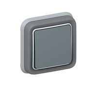 Legrand LEG69984 - Interruttore/deviatore a incastro, colore: Grigio