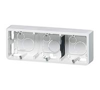 Legrand LEG80286 - Quadro per 6 moduli, montaggio orizzontale, profondità 40 mm, linea Mosaic