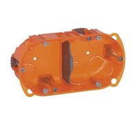 Legrand LEG90502 - Scatola da incasso a 2 posti Batibox, multimateriale, profondità: 40 mm