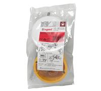 Legrand LEG90567 - Scatola da incasso + spina per lampada Batibox, in cartongesso, diametro: 67 mm