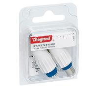 Legrand Spine TV coassiali LEG91017-2 1 maschio + 1 femmina, ø 9,52 mm