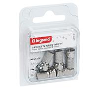 Legrand LEG91021-5 prese tv + prese maschio tipo F