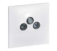Legrand leg91337 Neptune presa TV-FM-SAT, Bianco