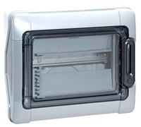 Legrand LEG92744 - Quadro impermeabile, una fila, 12 moduli