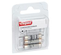 Legrand - Leg92920 - set di 3 fusibili (da 2 a 8,5 x 31,5 millimetri)