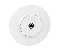 Legrand leg95057 BL CPT dooxie presa TV semplice bianco completo Deco