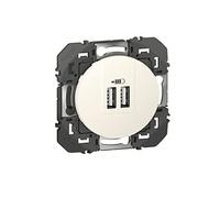 Legrand leg95227 2USB 12 W BL dooxie caricabatterie 2 usb a + a 2,4 A 12 W bianco
