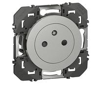 Legrand leg95245 2P Alu Compo dooxie presa di corrente superficie con terra alluminio Composable