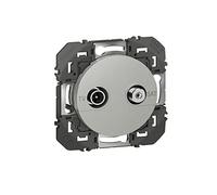 Legrand leg95254 Alu Compo dooxie presa TV SAT alluminio Composable