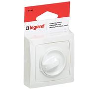 Legrand LEG97345 - Interruttore con rotella per controllo illuminazione 300 W, colore: Bianco