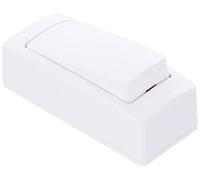 Legrand LEG97601 Interruttore a levetta combinazione di prese di superficie montato, Sottile, Bianco