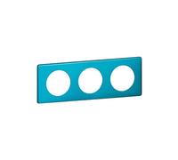 Legrand, LEG98896, Legrand 98896 LEG 2 piastra Céliane con 3 posizioni blu Snake