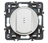 Legrand, LEG99506, Legrand 99506 LEG luce Celiane Spingere 6A Blanc composizione