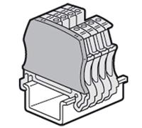 Legrand morsetto Viking 037556 - Piastra terminale fusibile 5 x 20