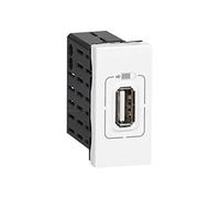 Legrand Mosaic - Alimentatore usb mosaic 1 modulo bianco