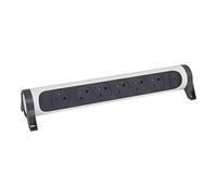 LEGRAND - Multipresa girevole con interruttore a LED - 6 prese di superficie con